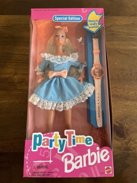 1994 barbie dolls|party time barbie 1994.